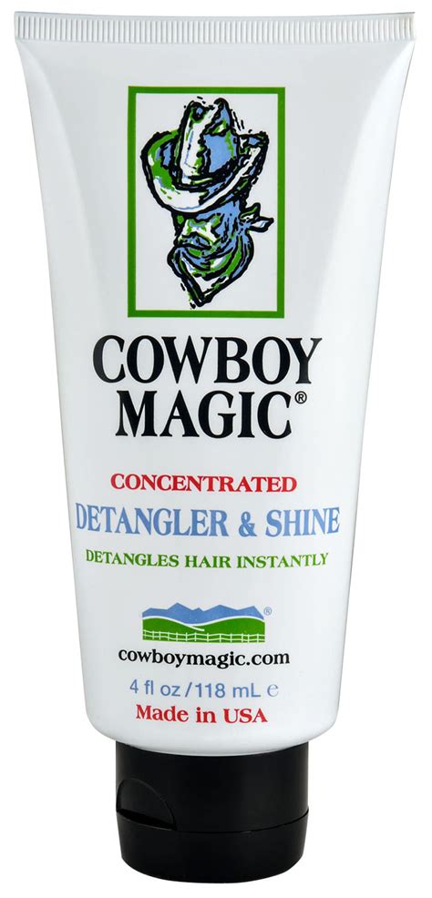 Cowboy magic hair detangler for humans